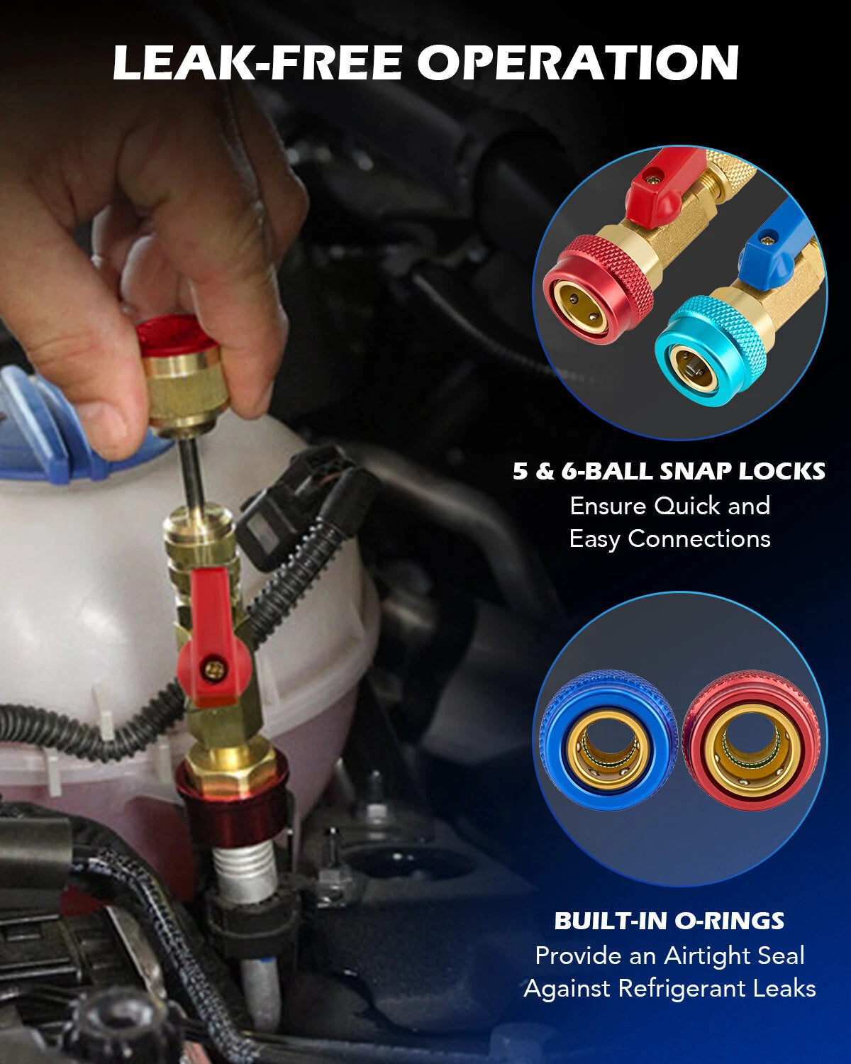 Strumento di rimozione del nucleo della valvola per aria condizionata dell'auto