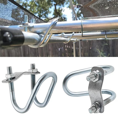 Morsetto a doppia U in acciaio inox