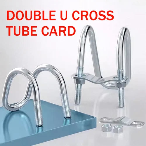 Morsetto a doppia U in acciaio inox