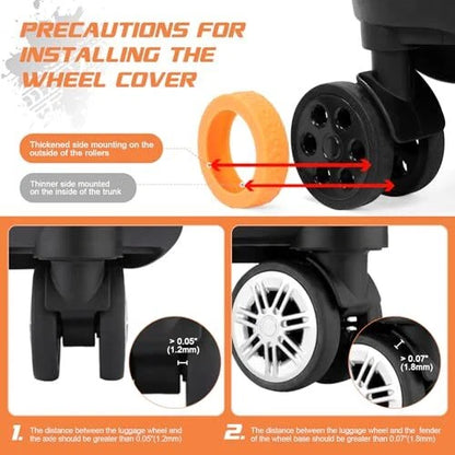 Copertura Protettiva per Ruote di Valigia