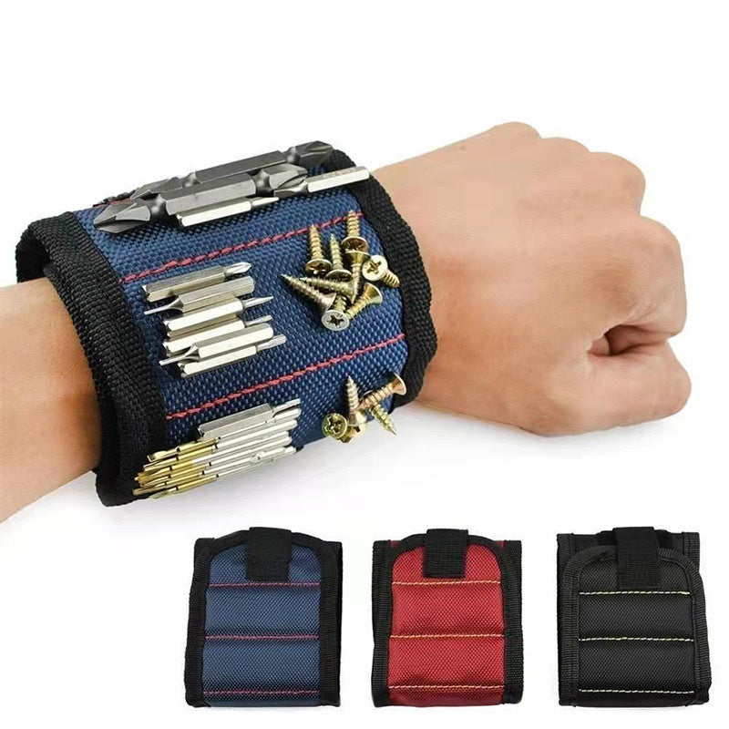 Bracciale Magnetico Multifunzione Porta Viti e Attrezzi
