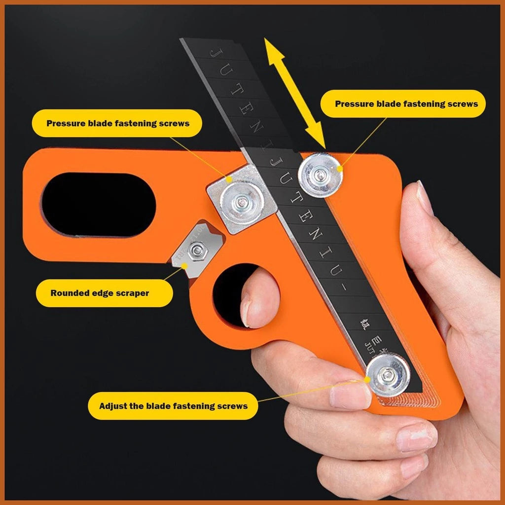 Strumento per rifilare strisce di bordo