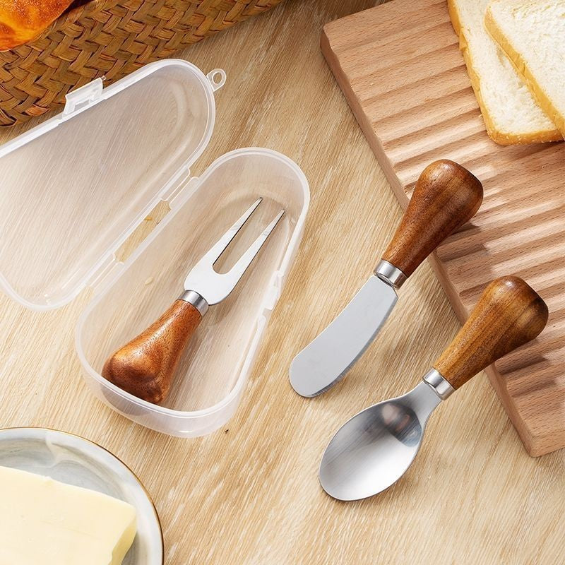 Set di Utensili Per Burro Con Supporto Carino