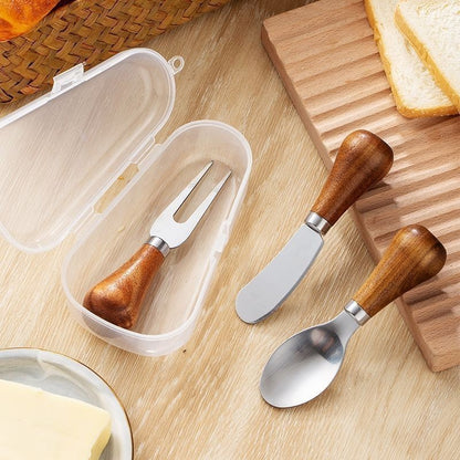 Set di Utensili Per Burro Con Supporto Carino