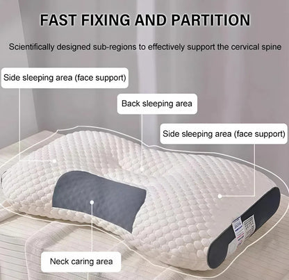 Cuscino cervicale massaggiante in maglia