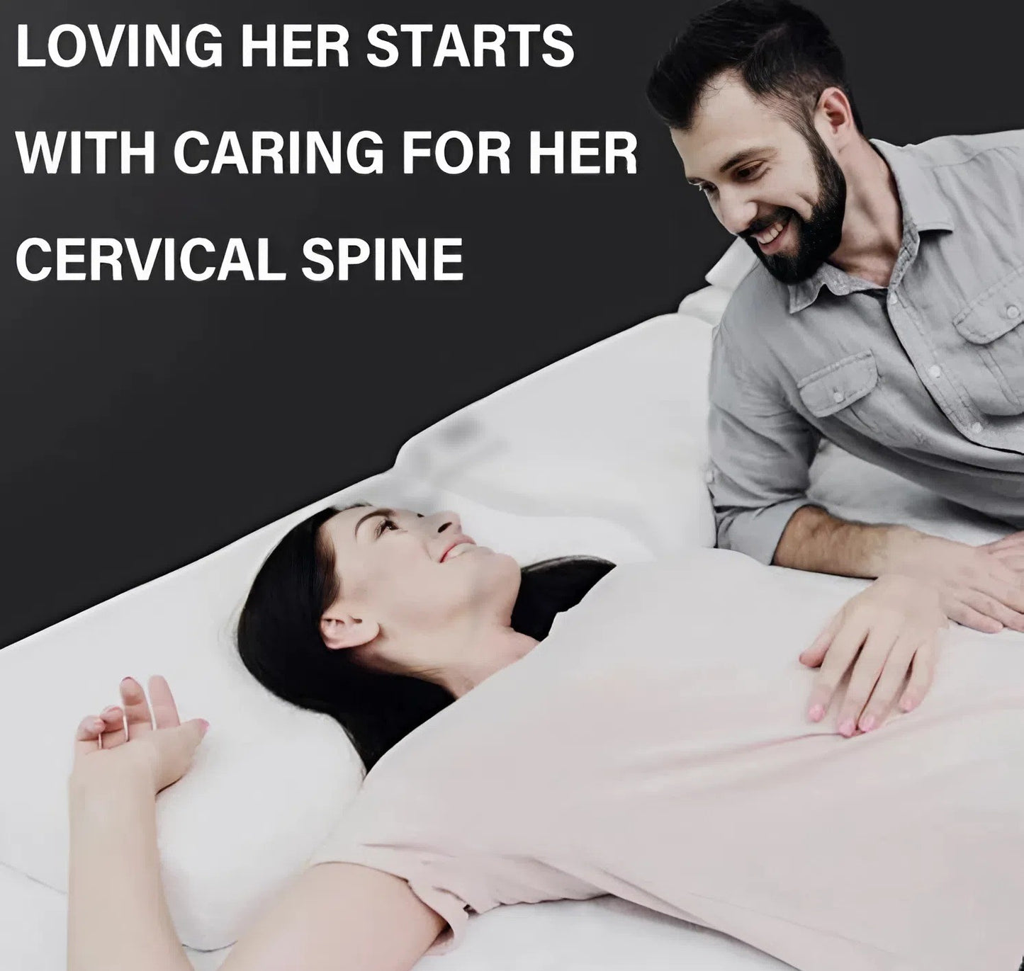 Cuscino cervicale massaggiante in maglia