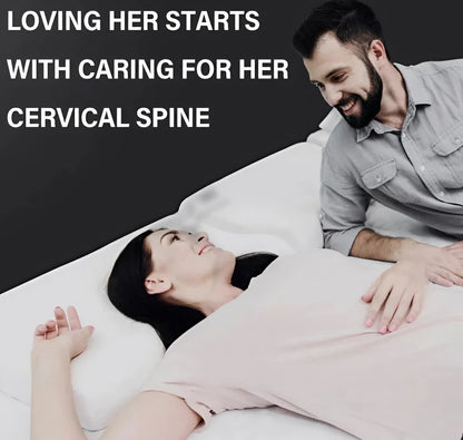 Cuscino cervicale massaggiante in maglia