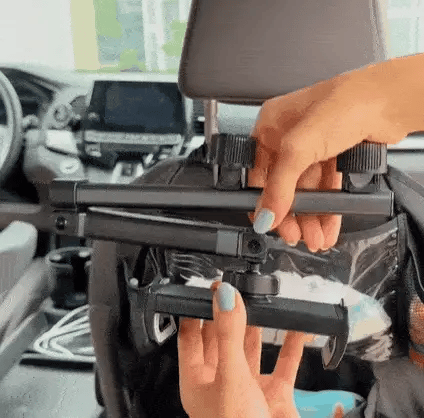Supporto per tablet da poggiatesta auto