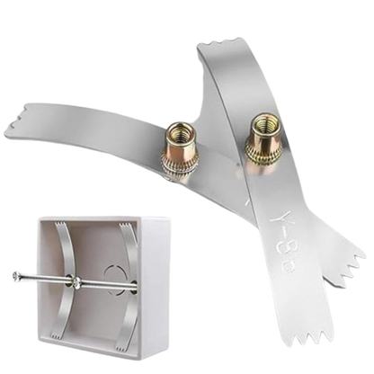 Piastra di riparazione per scatola incassata