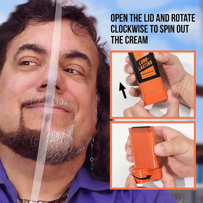 Stick Naturale Copri Capelli Grigi & Barba