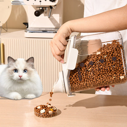 Contenitore Dispenser per Cereali con Coperchio