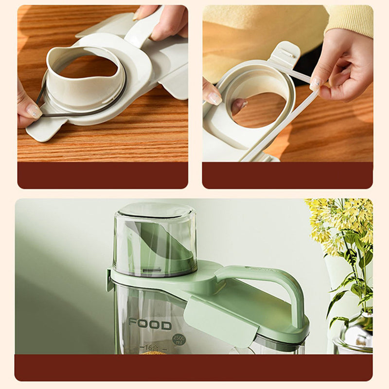 Contenitore Dispenser per Cereali con Coperchio