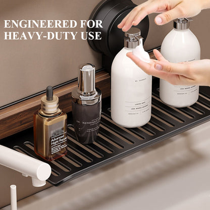 Mensola in legno di noce con ventosa