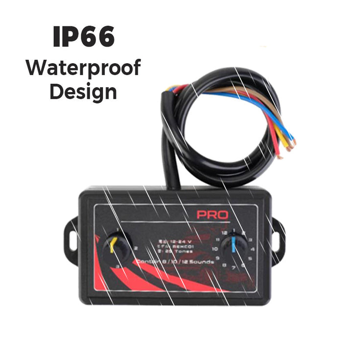 Unità di controllo clacson a 25 suoni multitonali