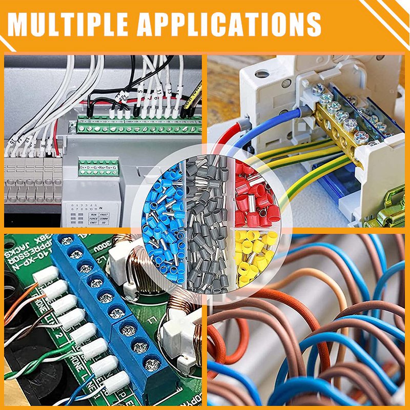 Set di terminali per tubi in rame