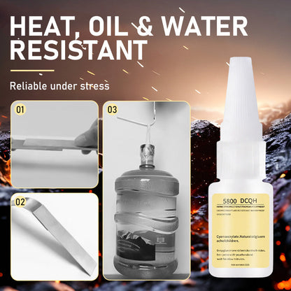 Adesivo per saldatura rapida e multiuso