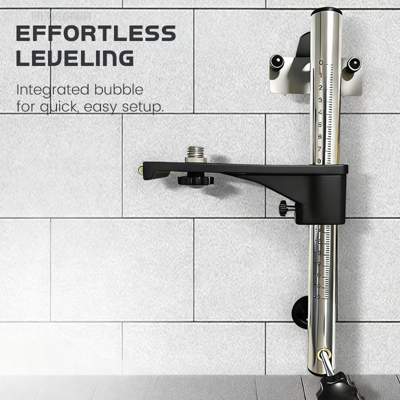 Staffa di montaggio a parete per livella laser