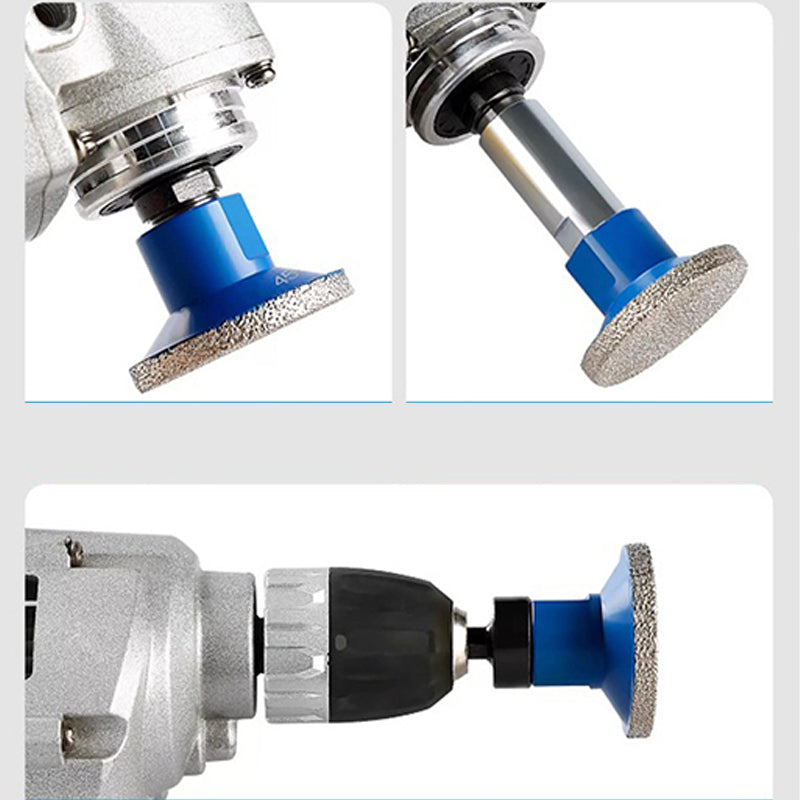 Disco abrasivo diamantato brasato