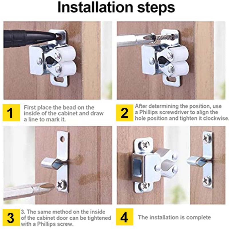 Chiusure a Scatto in Acciaio Inossidabile