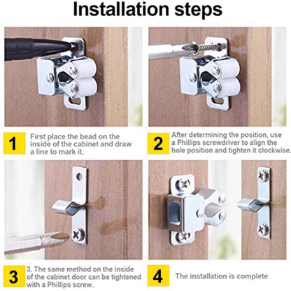 Chiusure a Scatto in Acciaio Inossidabile