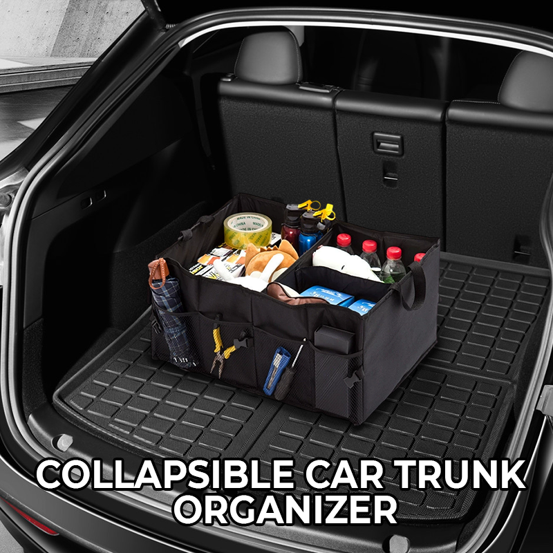 💨 Organizer Pieghevole per Bagagliaio Auto ad Alta Capacità