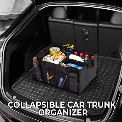 💨 Organizer Pieghevole per Bagagliaio Auto ad Alta Capacità