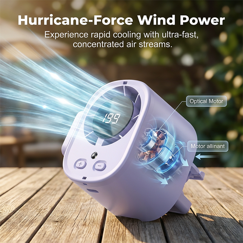 Mini Ventilatore ad Alta Velocità con Motore Brushless