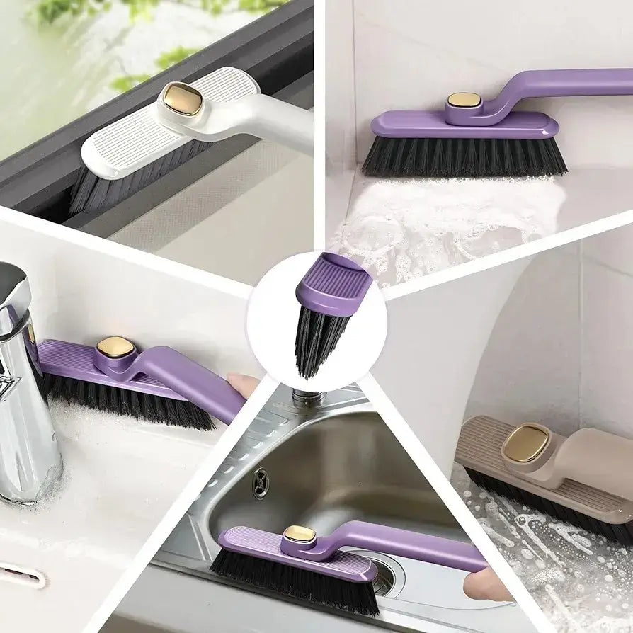 Spazzola di pulizia rotante a 360°