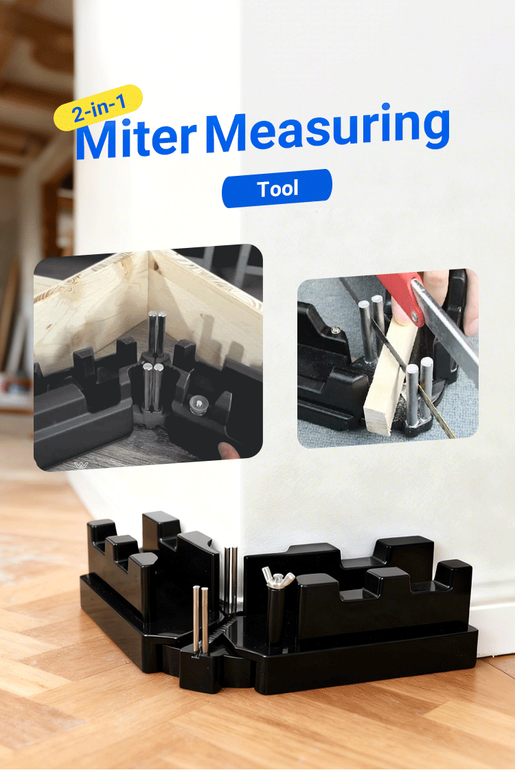 Strumento 2 in 1 per la misurazione e il taglio a mitra
