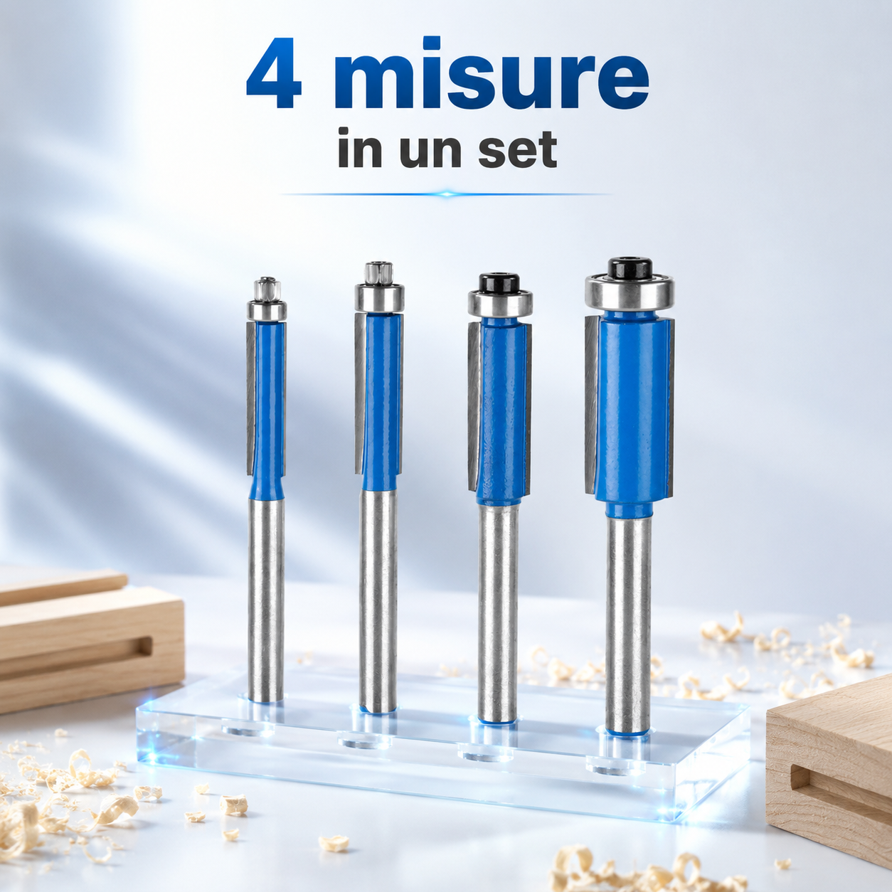 Kit Frese Diritte per Legno