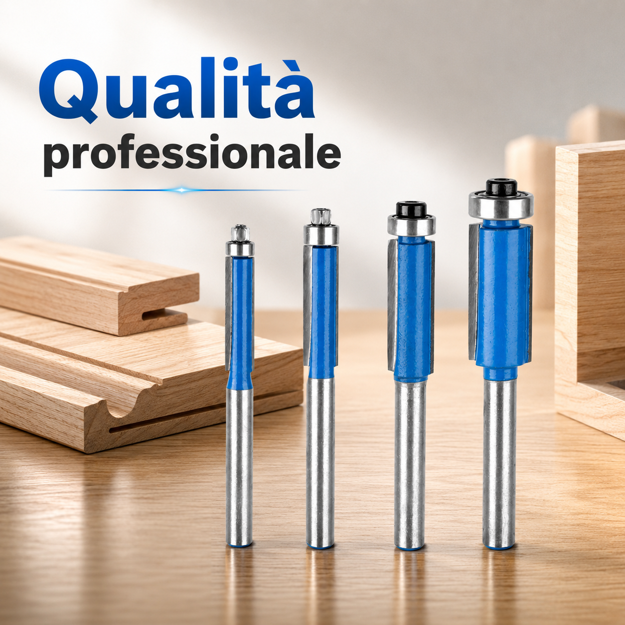 Kit Frese Diritte per Legno