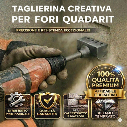 Tagliatore Creativo per Fori Quadrati (Copy)