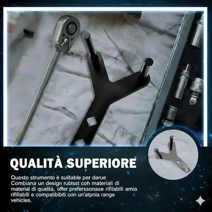 Strumento di leva per braccio di controllo inferiore