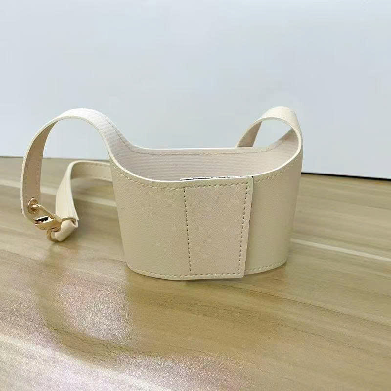 Portabicchiere a Tracolla in Pelle PU 🛍️☕